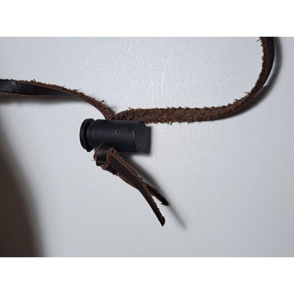 Western Express Cowboy Hat Authentic Mexico Tan Straw Leather Braided Med Men's - Picture 5 of 11